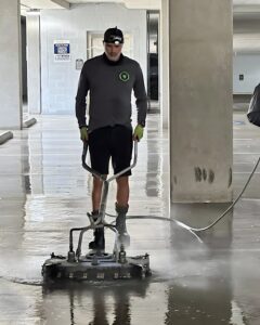 Parking Garage Cleanout Wash